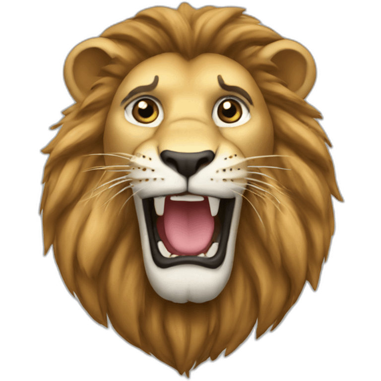 Lions i phone  emoji