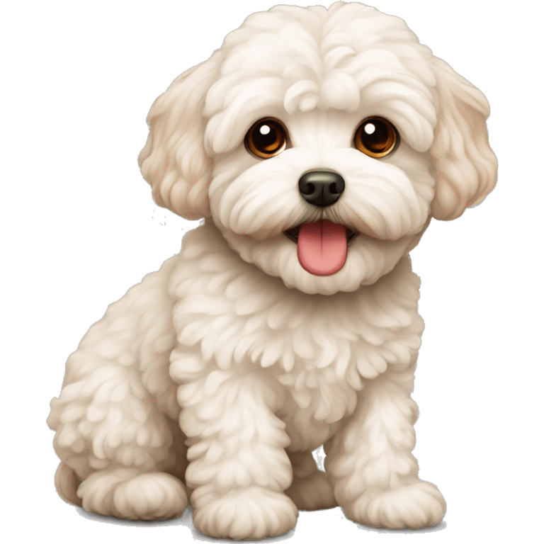 Maltipoo red emoji