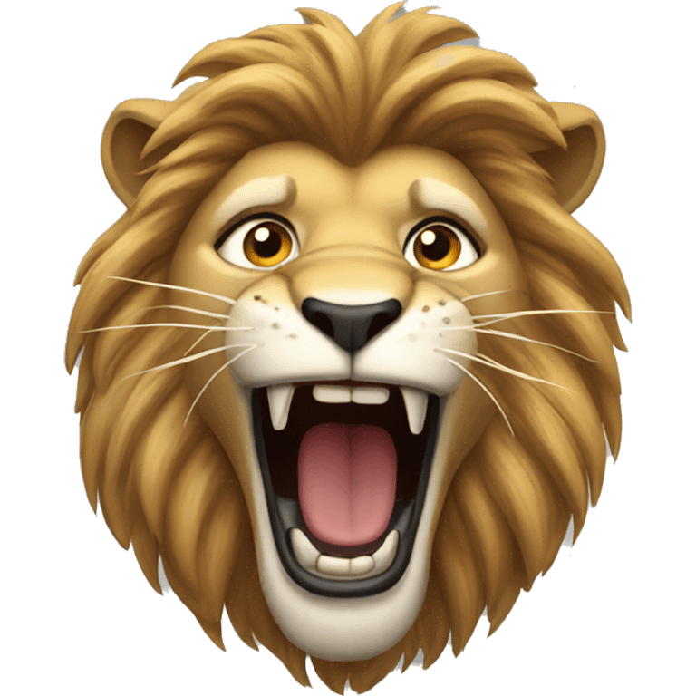 Lion roar emoji