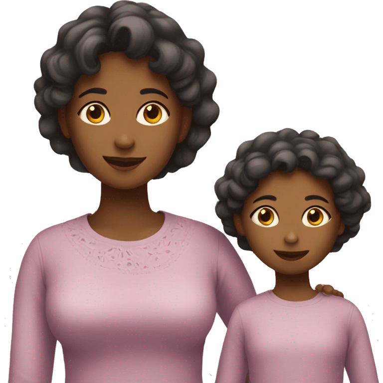 Mother and Daughter emoji