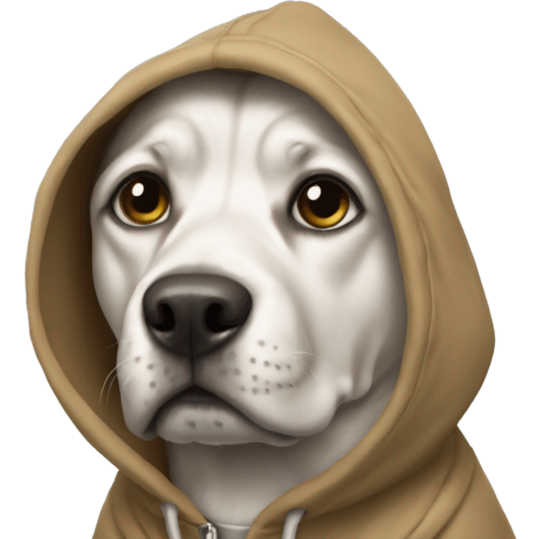 dog with hoodie emoji