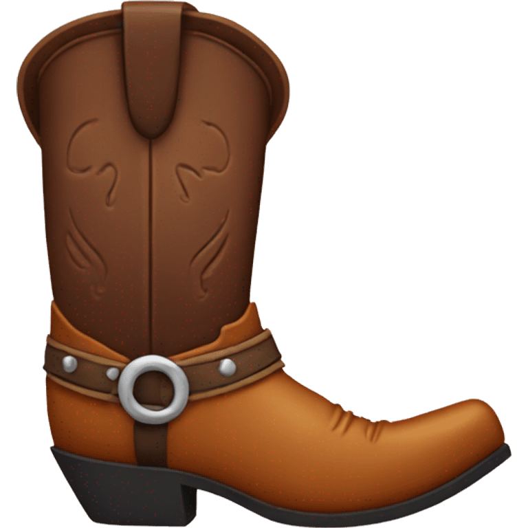 cowboy boot emoji