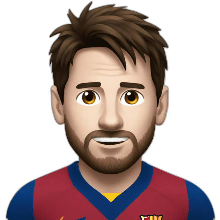 Messi qui vomi emoji