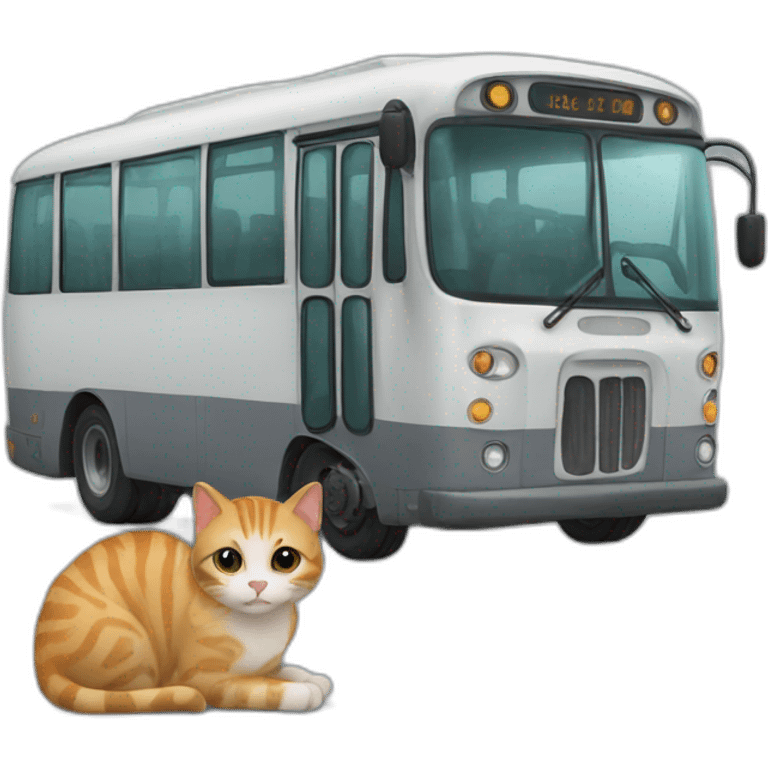 bus cat emoji