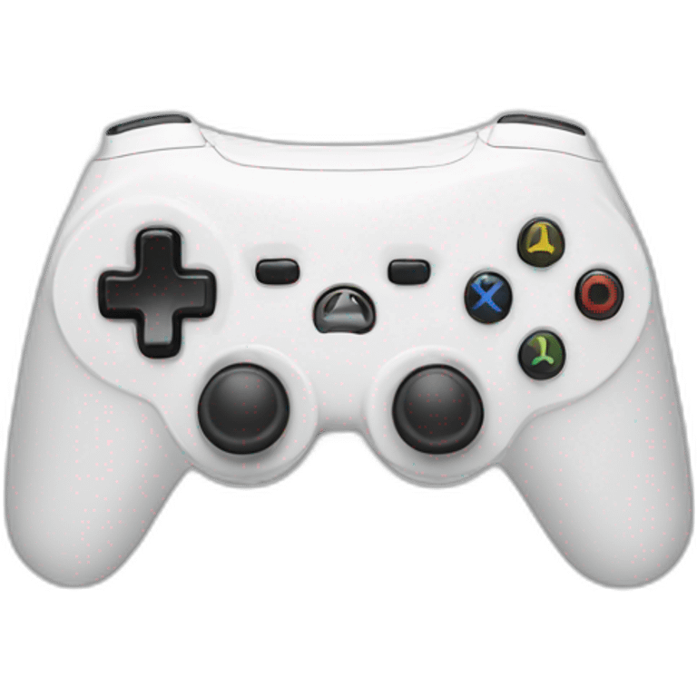 game white console controller emoji