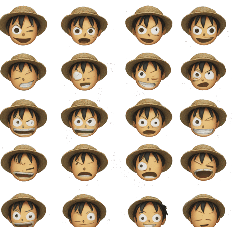 Luffy emoji