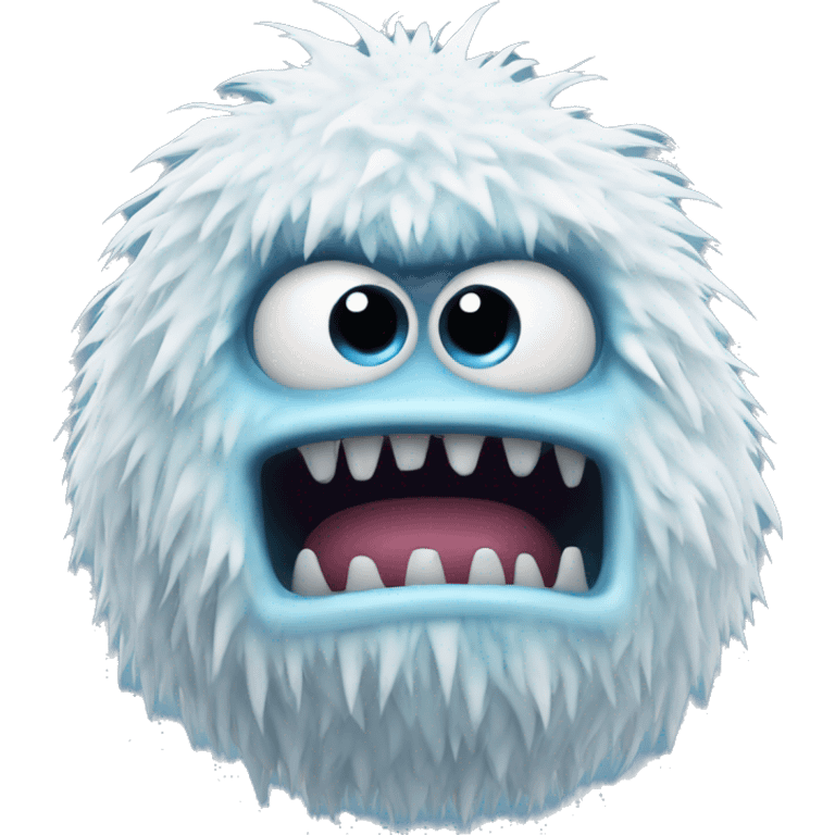 abominable snow monster emoji