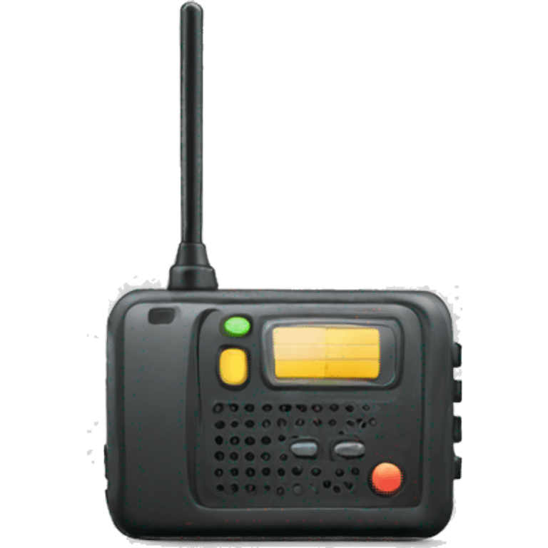 Two way radio object emoji