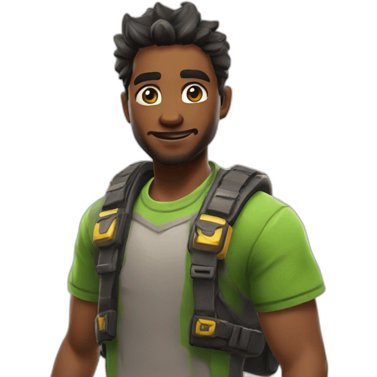 Gamer Fortnite Xbox  emoji