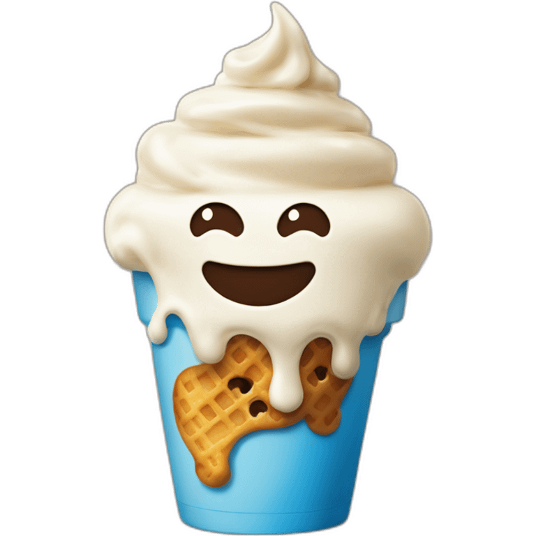 Ben and jerry’s ice cream emoji