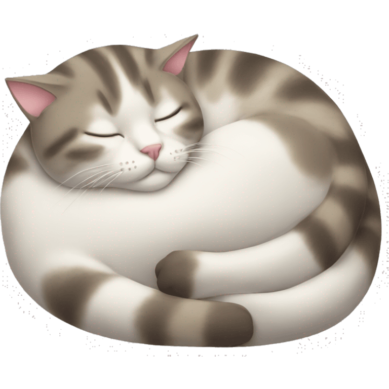 cat sleeping emoji