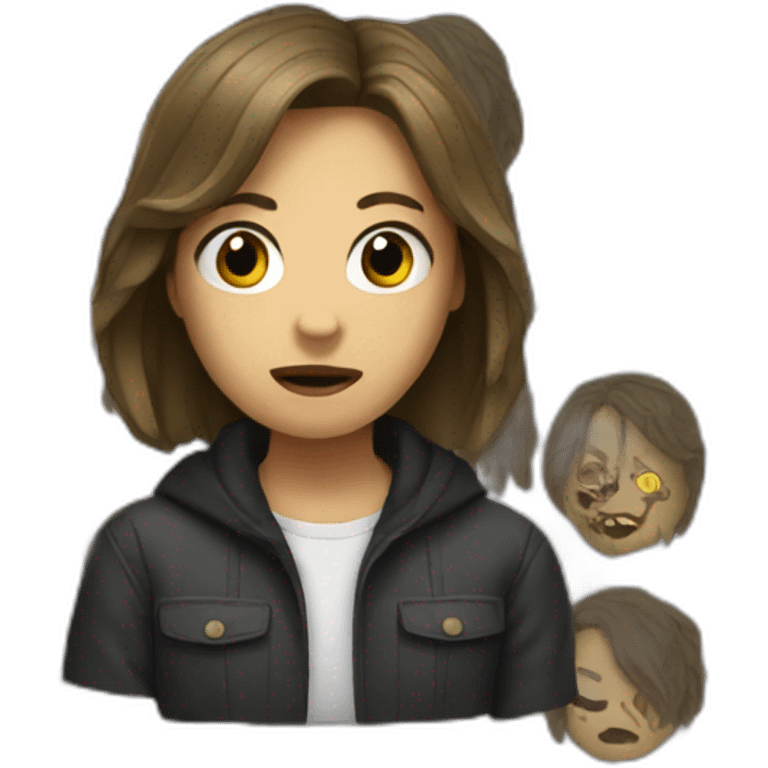 horror movie fan emoji