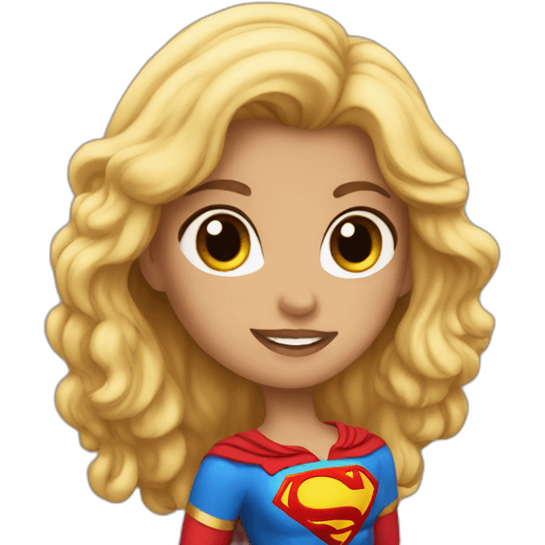 super girl emoji