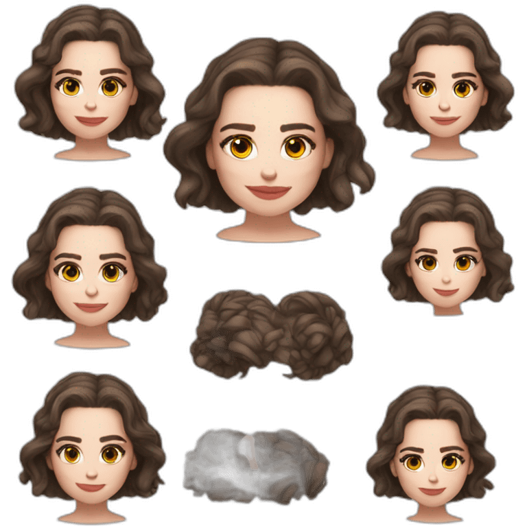 Emilia Clarke emoji