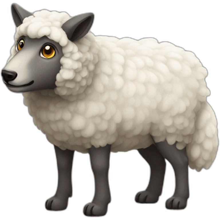 sheep wolf emoji