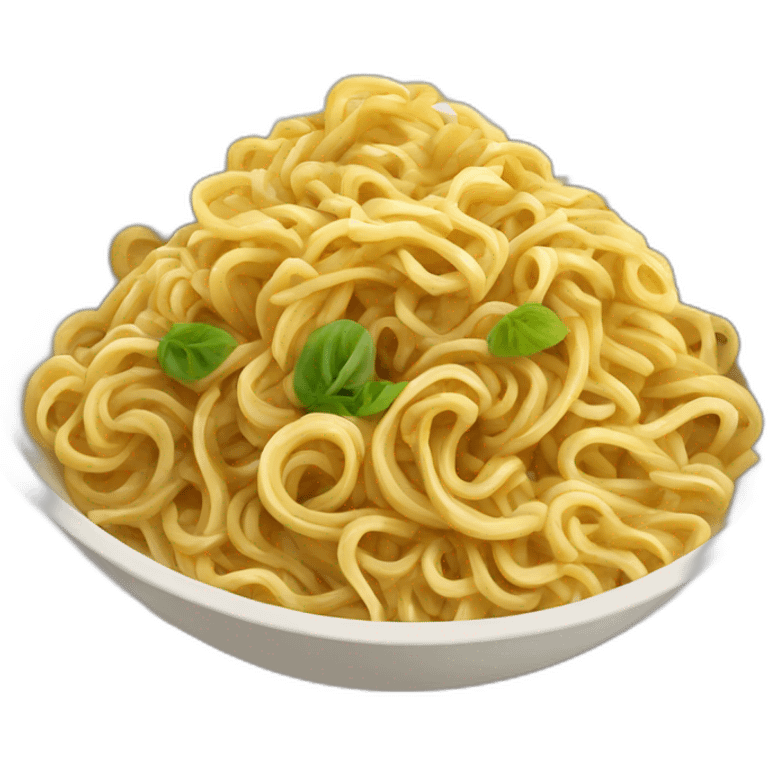 Chinese noodles emoji