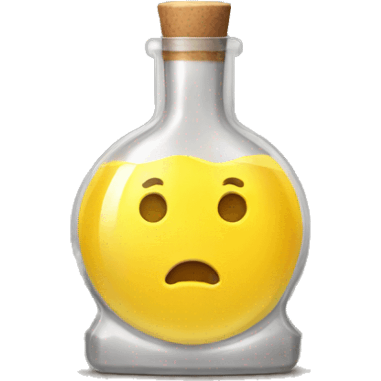 flask yellow emoji