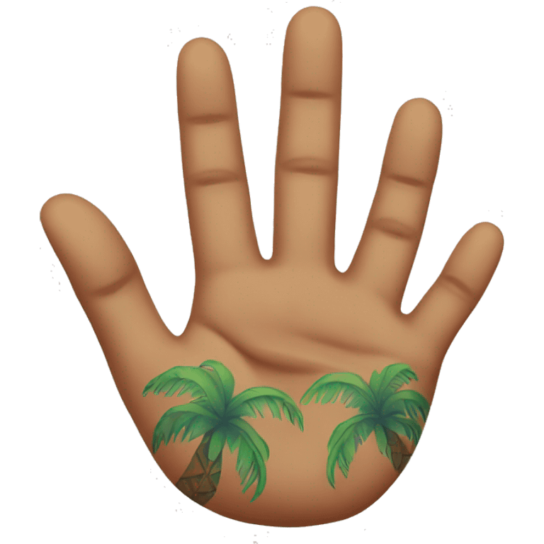 Hawaiian tattoo Shaka  emoji