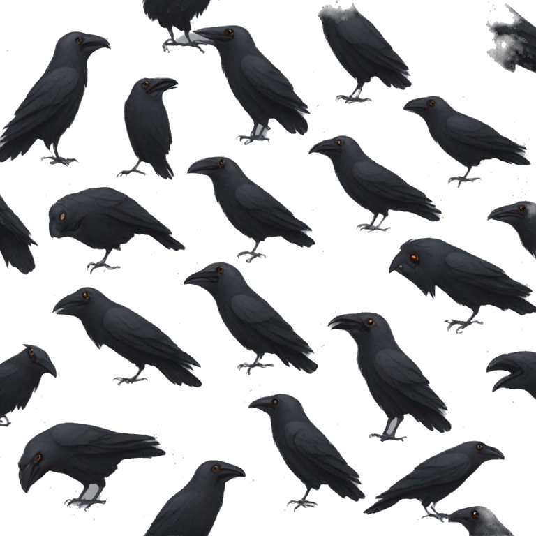 crow emoji