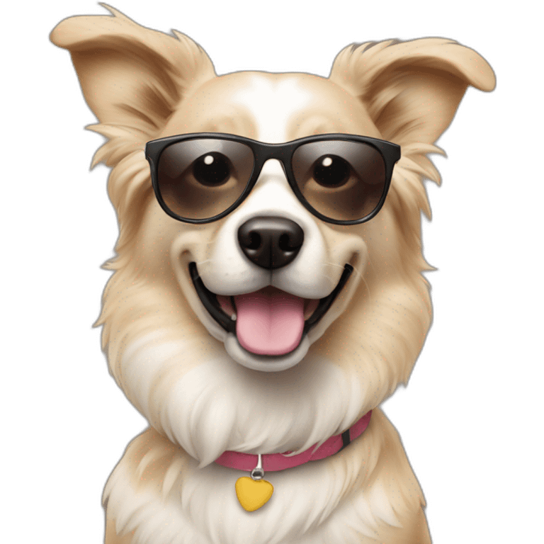 Dog-cute-sunglasses emoji