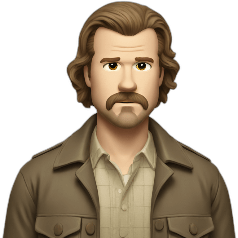 Stranger things jim hopper emoji