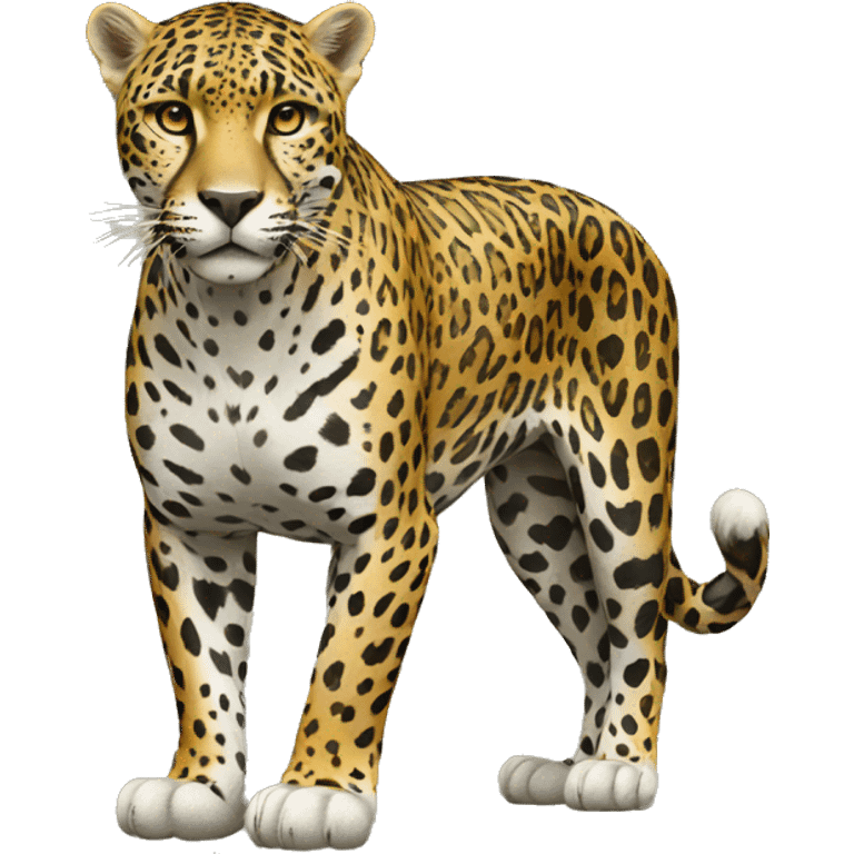 jaguar full body emoji