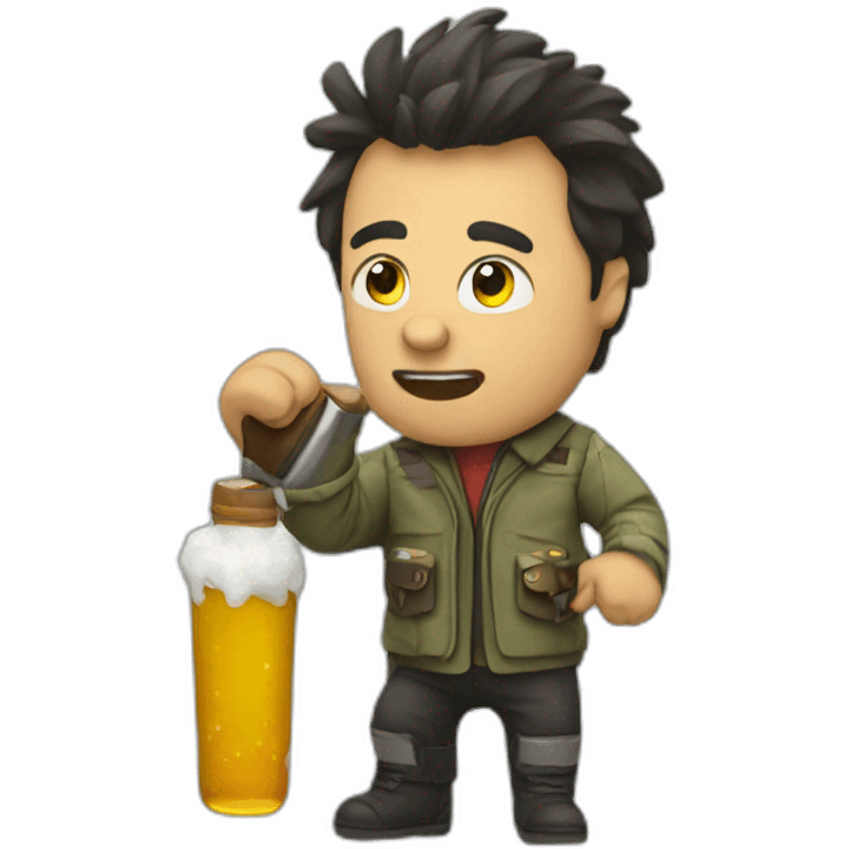 drunken-rocket emoji