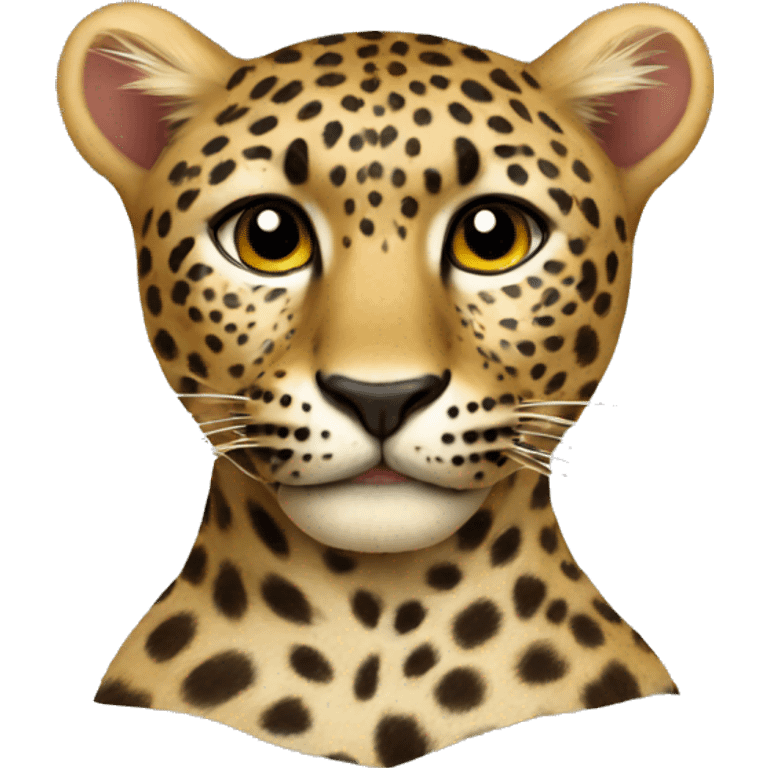 Heart Leopard emoji