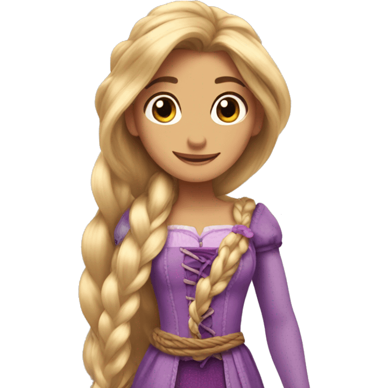 Rapunzel emoji