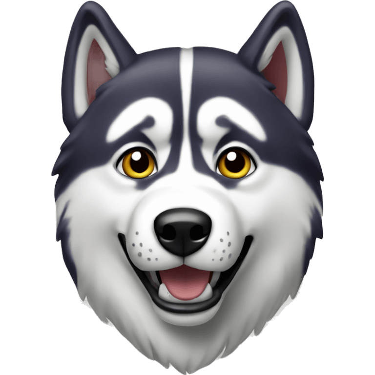 Uw husky  emoji