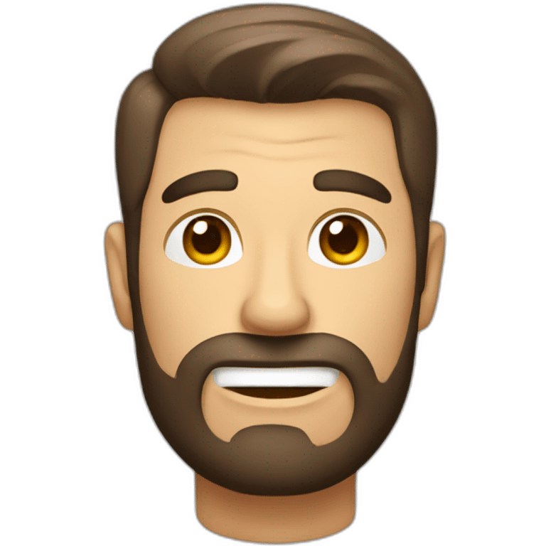 icono de hombre cansado emoji