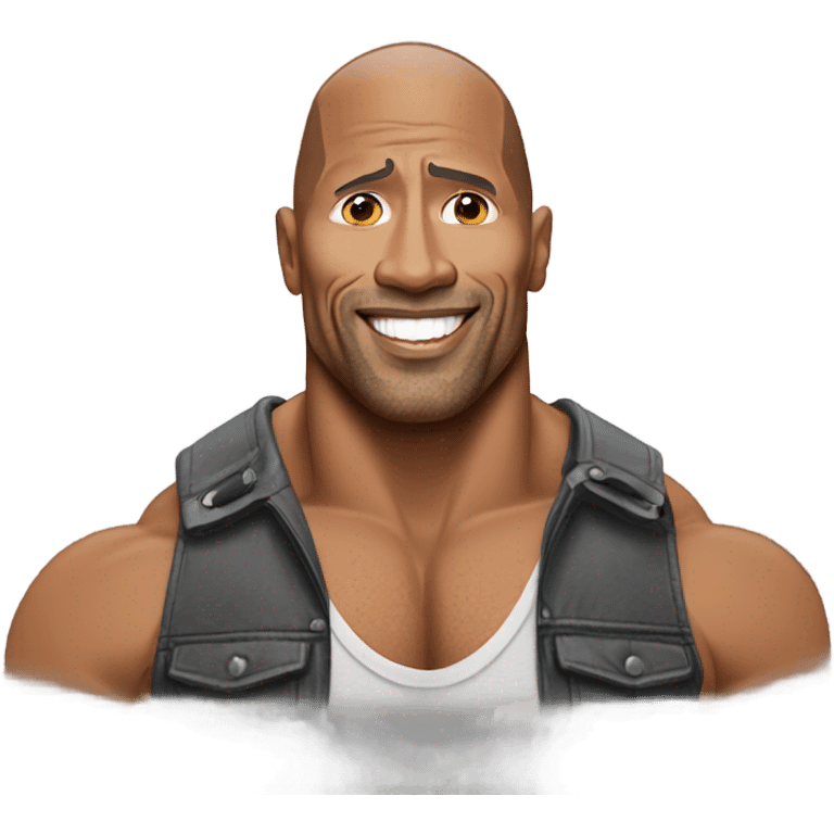 Dwayne Johnson emoji