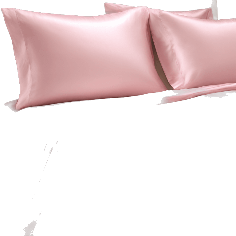 Light pink silk bedding set emoji