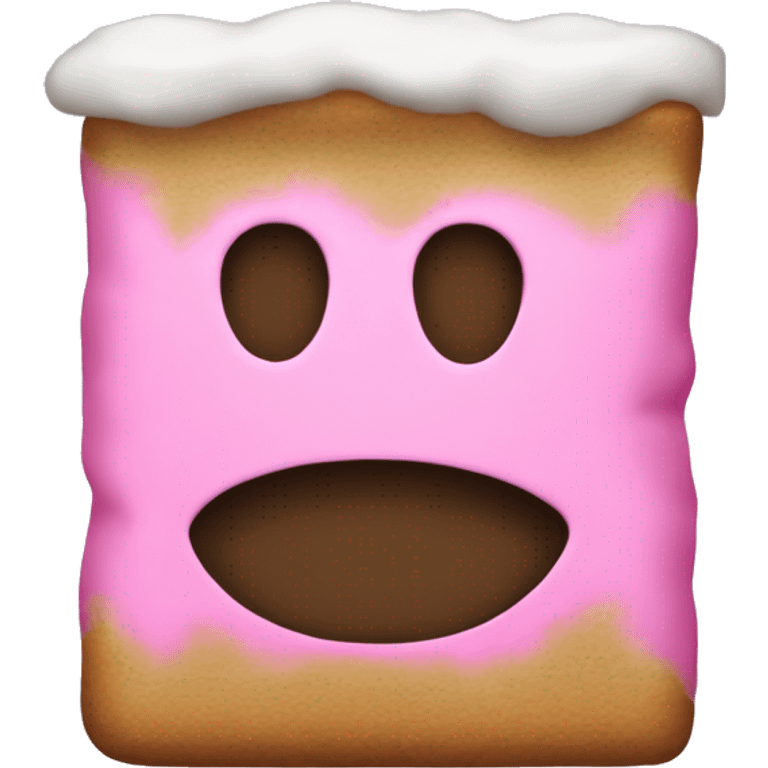 Pink S’mores emoji  emoji