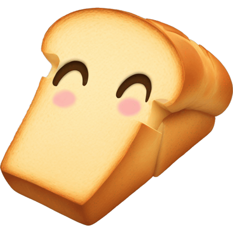 My face as a bread slice emoji