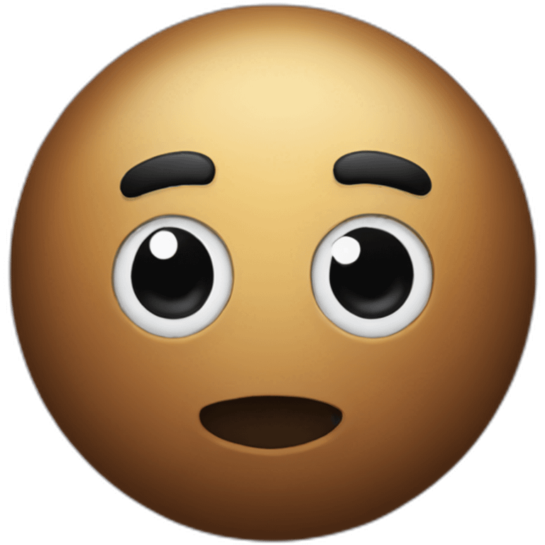 black ball emoji