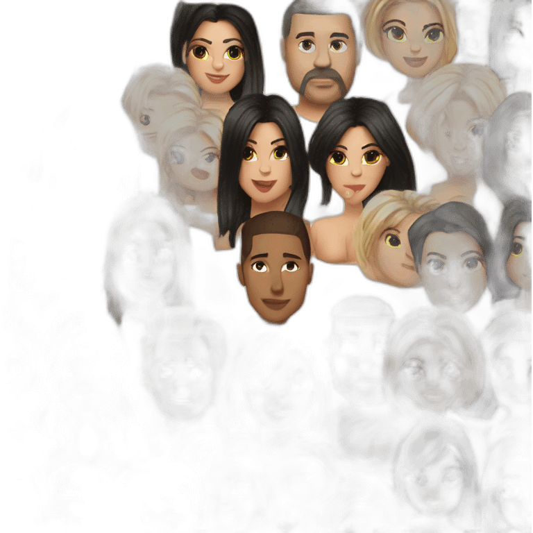 Famille Kardashian emoji