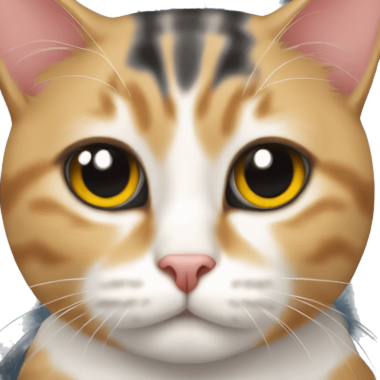 Tricolor Cat emoji