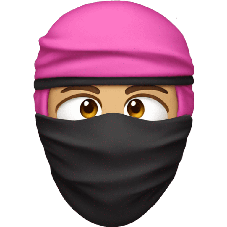 pink ninja  emoji