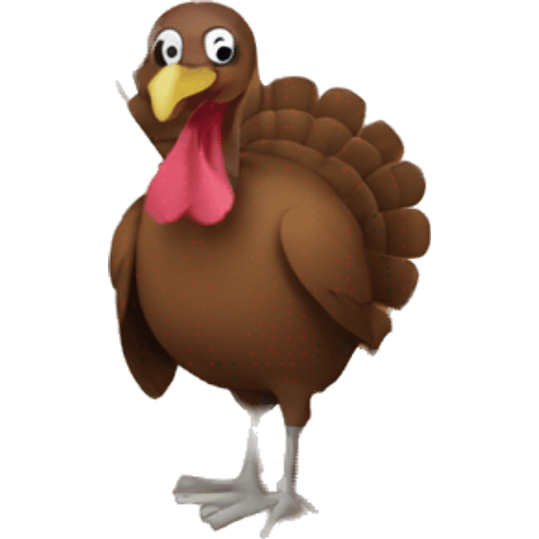 turkey at thanksgiving emoji