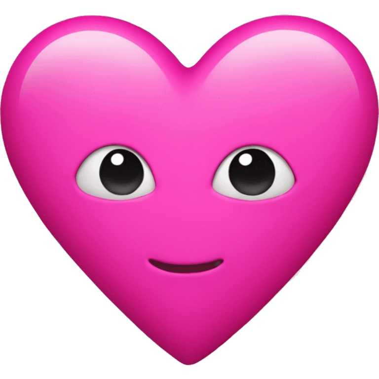 hot pink heart  emoji