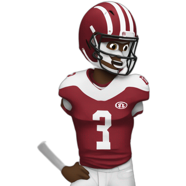 alabana crimson tide mascot  emoji