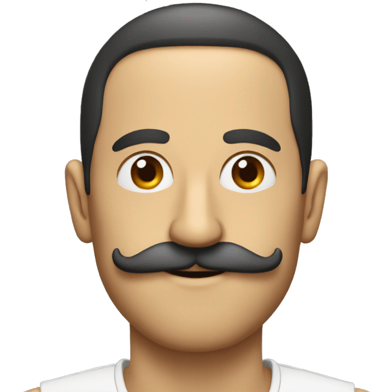 a turkish guy with a big mustache emoji