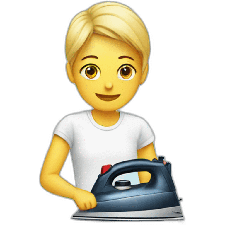 ironing emoji