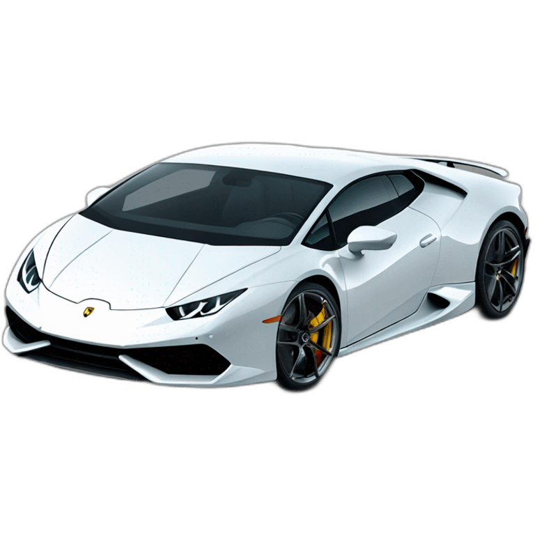 front Lamborghini Huracan emoji