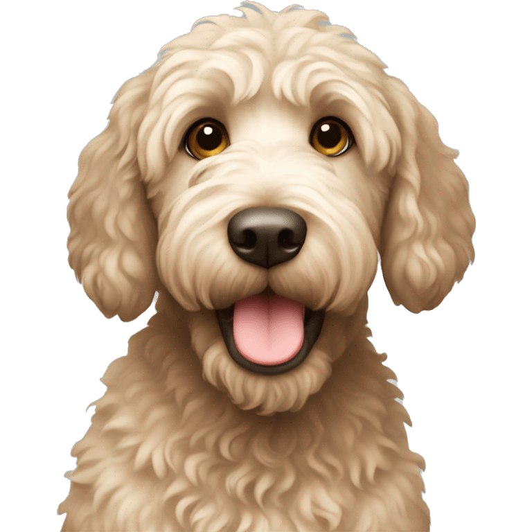 Labradoodle  emoji