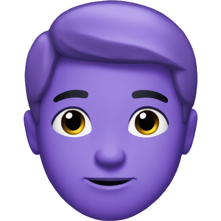 Purple emoji