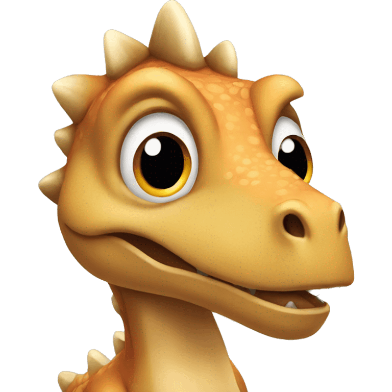 Dinosaur with big ears emoji