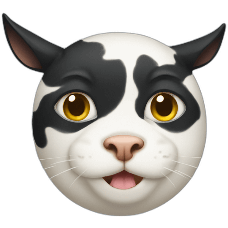 Cat cow emoji