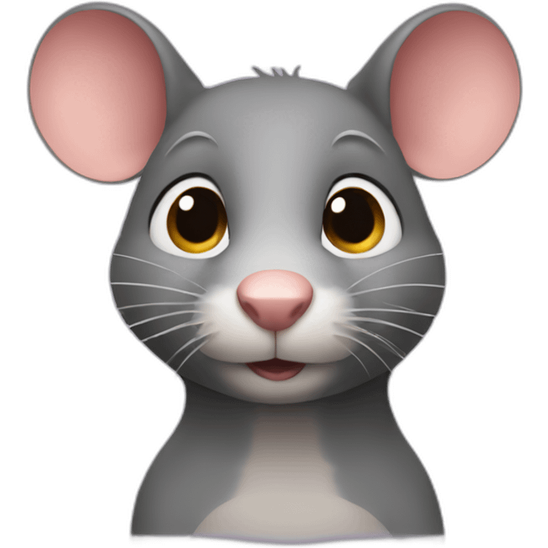 rat with bangs emoji